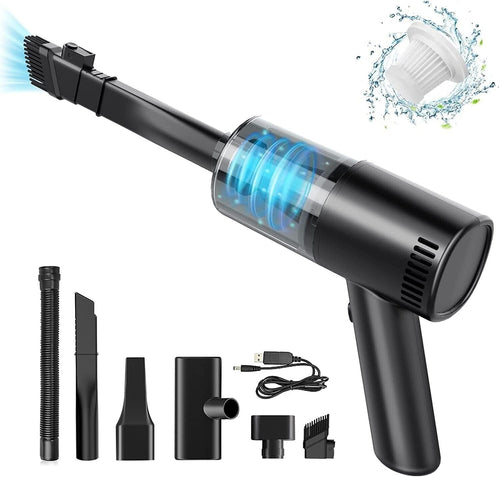 WHJC Mini Aspirabriciole Senza Fili 9000Pa Ricaricabile Portatile Leggero