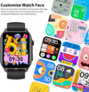 Smartwatch Uomo Donna Chiamate Orologio Contapassi IP68 110+ Sportivo
