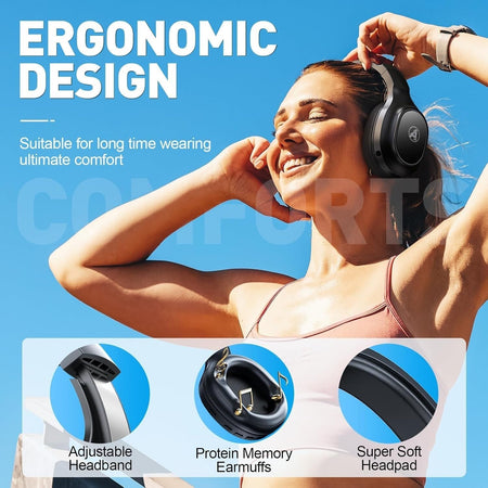 Cuffie gioco wireless Awinnasey PH1 2,con microfono, 4 GHz per PS5,PS4 PC Mac