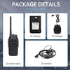 Retevis RT24 Walkie-Talkie Ricetrasmittenti PMR446 Licenza Libera 16 Canali X2