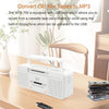 Lettore di cassette retrò WTB-795 con radio stereo USB/Bluetooth/AM/FM MP3