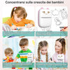 Mini stampante portatile stampante termica Bluetooth fotografica portatile Rosa