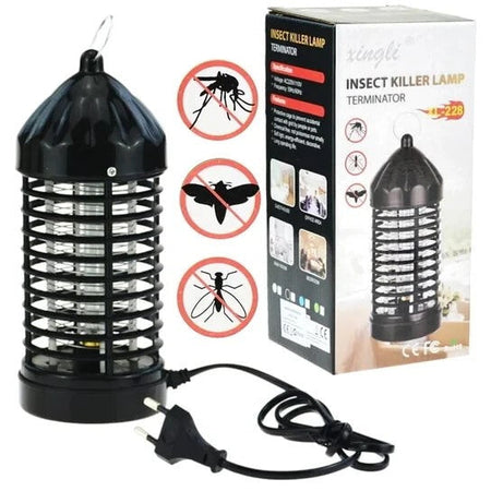 Lampada LED UV elettrica anti-insetti insetticida per mosche, zanzare, insetti