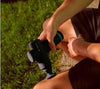 Pistola per massaggio a percussione Quiet Glide Hyperice Hypervolt Go 2 Nero