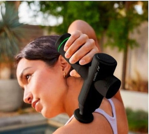 Pistola per massaggio a percussione Quiet Glide Hyperice Hypervolt Go 2 Nero