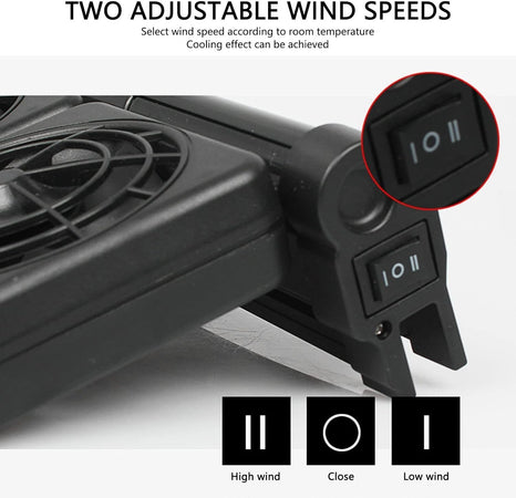 Ventilatore ventola d raffreddamento per acquario a 3 teste per acquario sospeso