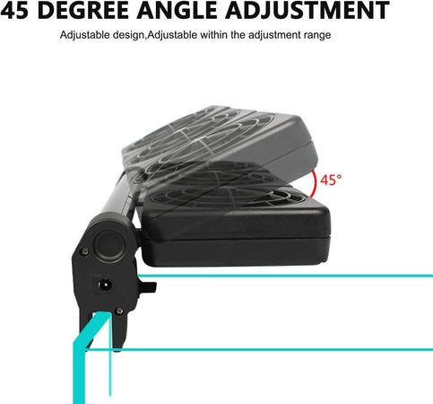 Ventilatore ventola d raffreddamento per acquario a 3 teste per acquario sospeso