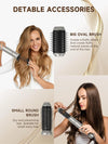 Styler per Capelli 6 in 1 Set di Styler per Capelli Airstyler con Ferro Arriccia
