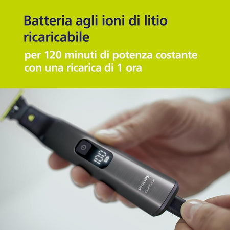 Philips Oneblade Pro 360 Autentico Regolabarba Elettrico Viso E Corpo QP6652/35