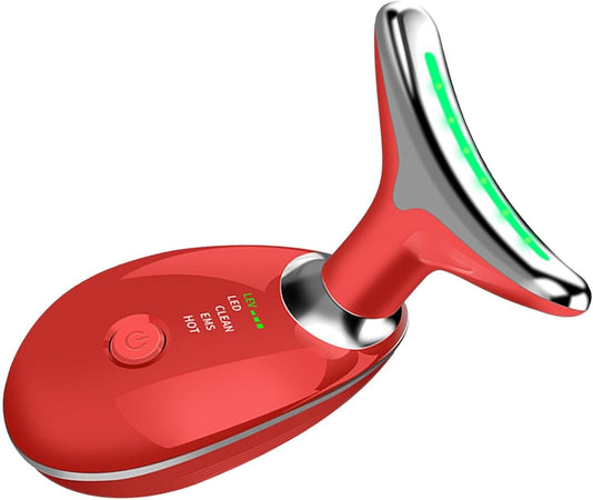 Massaggiatore per viso ricaricabile per la riduzione delle rughe a luce pulsata