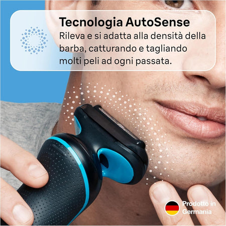 Braun Series 5 Regolabarba Uomo, Rasoio Elettrico Barba, precisione 51-B1200s