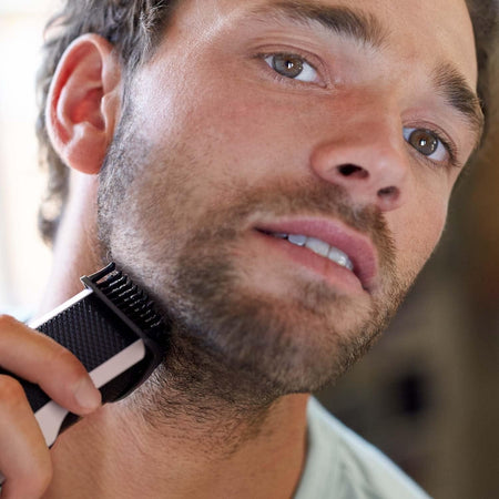 Philips BEARDTRIMMER Series 3000 BT3206/13 regolabarba Nero, Argento