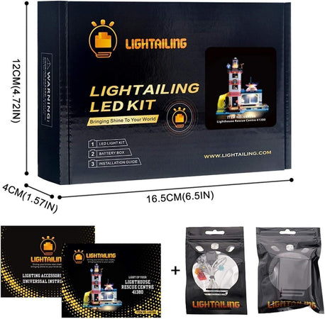 LIGHTAILING Set di Luci per (Friends Lighthouse Rescue Center) Modello