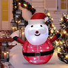 Lampada Pupazzo Di Neve Di Natale Lanterna Pieghevole Da Prato A Led 40 Led Luce