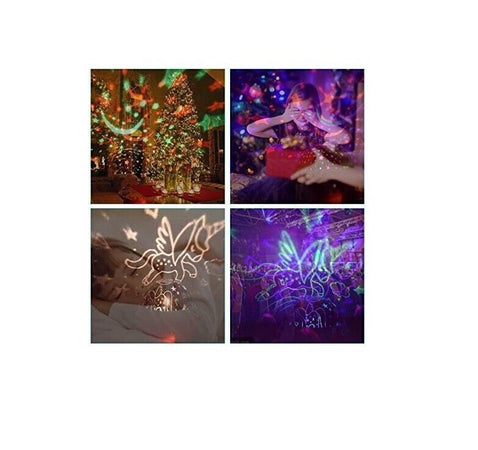 Unicorno Giocattoli Bambina 2-8 Anni, 360° Rotazione Proiettore Bambini