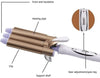 Curling Iron 3 barili Wave Iron per grandi onde Curling Ferro ceramico