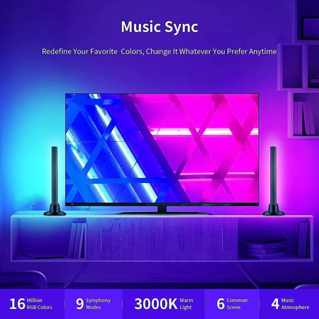 Barre luminose a LED intelligenti con controllo APP, luci da gioco