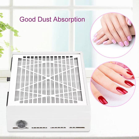 Aspiratore per unghie professionale, Aspirapolvere Elettrico a basso rumore con