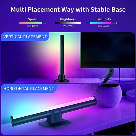Barre luminose a LED intelligenti con controllo APP, luci da gioco