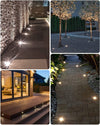 Sararoom Kit luci d incasso a LED dimmerabili, 10Pcs Φ1.65 in Luce per gradini