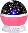 Luce Notturna Bambini, Proiettore Stelle Soffitto Bambini con 8 Colori & 360°