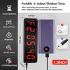 Seesii - Timer da palestra a LED, con timer a intervalli ultra trasparente