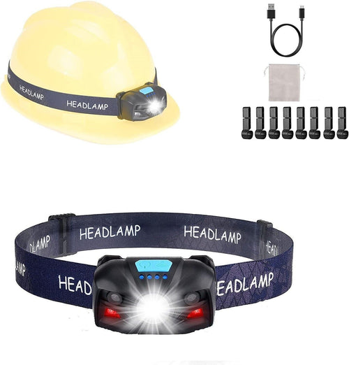 Lampada frontale a LED Fwiull con batteria da 1500 mAh