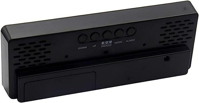 Display della temperatura a LED Orologio da tavolo elettronico Controllo vocale