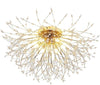 JIINOO Moderna Firework Lampadari, 6-Luci Dente di Leone Lampada da Soffitto