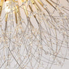 JIINOO Moderna Firework Lampadari, 6-Luci Dente di Leone Lampada da Soffitto