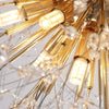 JIINOO Moderna Firework Lampadari, 6-Luci Dente di Leone Lampada da Soffitto