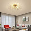 JIINOO Moderna Firework Lampadari, 6-Luci Dente di Leone Lampada da Soffitto