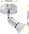 Lumare faretto da soffitto 5W 1 lampada | GU10 400 lumen SMD LED lampada