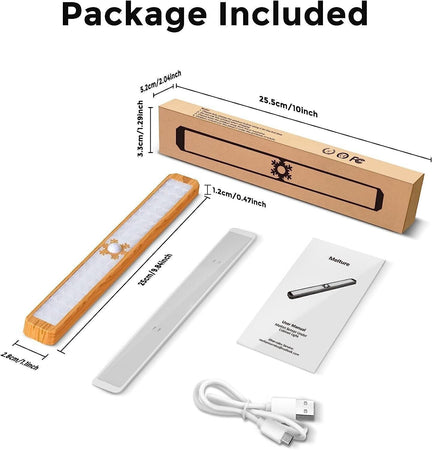 Luce Armadio LED con Sensore, Meiture 40 LED Lampada Armadio con Sensore