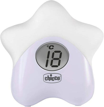 Chicco Luce Termometro Stella, Anti Buio, Bianco, 858 cubic_centimeters, 0.18