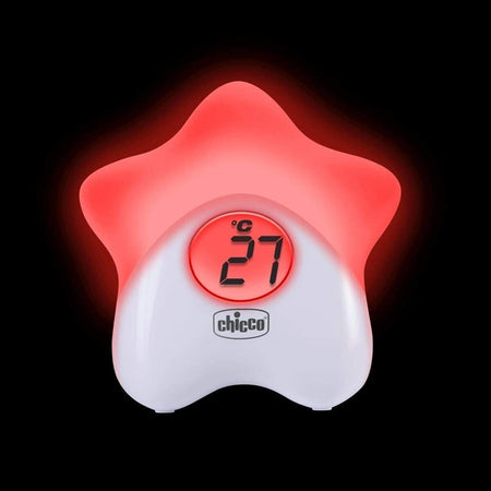 Chicco Luce Termometro Stella, Anti Buio, Bianco, 858 cubic_centimeters, 0.18