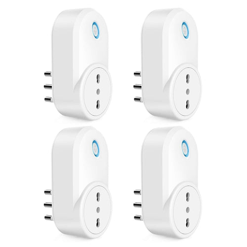 Maxcio Presa Intelligente WiFi, 4 pz Presa Compatibile con Alexa e Google Home
