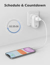 Maxcio Presa Intelligente WiFi, 4 pz Presa Compatibile con Alexa e Google Home
