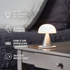 Lexon - MINA M Lampada a LED portatile medio ricaricabile (alluminio)