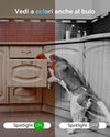 blurams Telecamere Wifi Interne 2K,Videocamera Sorveglianza Interno Wifi