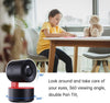 LPDISPLAY Telecamera di sicurezza intelligente per interni, telecamera domestica