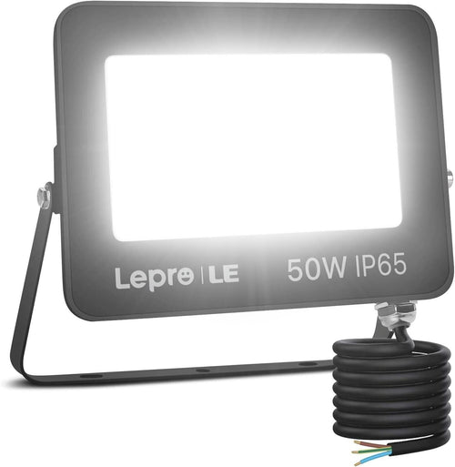 Faretto LED da Esterno 50W, Faro LED Esterno Impermeabile IP65, Proiettore