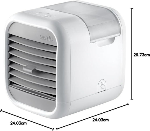 Homedics Condizionatore Portatile, Raffrescatore d'Aria con Serbatoio da 2l