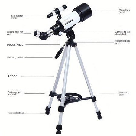 Telescopio per Bambini Treppiede Starfinder Telescopio Portatile