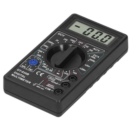 Multimetro, DT830B Multimetro Voltmetro elettronico digitale LCD portatile