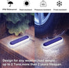 DetarZinLED Luci Solari Esterno, Luce Solare LED Esterno IP68 Impermeabili
