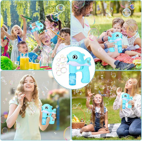 Bubble Machine per Bambini, Bubble Maker Automatico, Macchina per Bolle