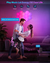 LPMYLME Luce A Led Esagonale, Atmosfera di Gioco Luci Fai-da-te Starter Kit