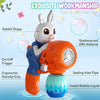Pistola per Bolle per Bambini Bunny Macchina per Bolle per Bambini 1-3