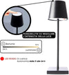 Lampada da Tavolo Senza Fili Ricaricabile da Comodino o Scrivania con Presa USB